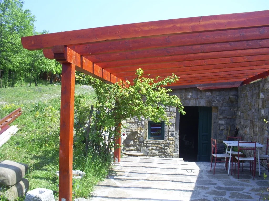 Nadstreški – izvedba Verdinek