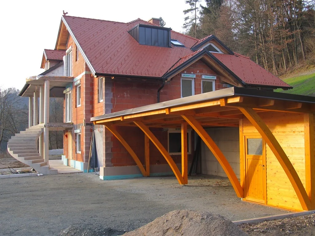 Ostrešja – izvedba Verdinek