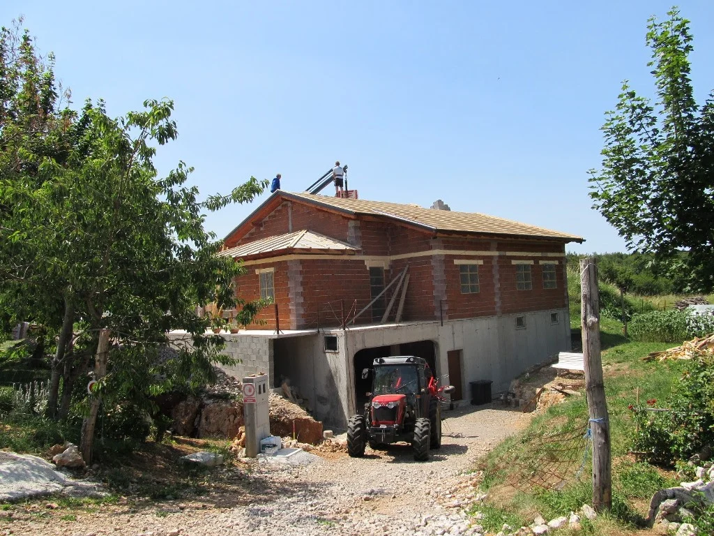 Ostrešja – izvedba Verdinek