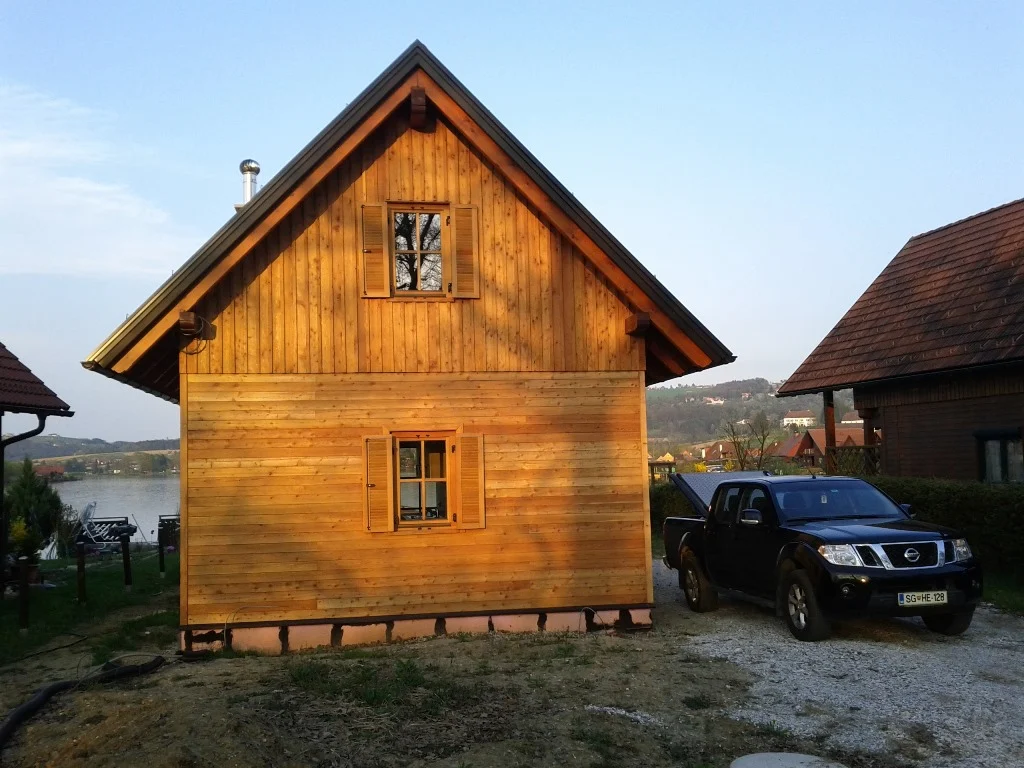 Montažne hiše – izvedba Verdinek